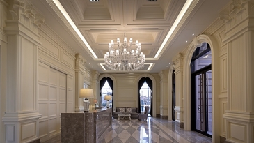 桃園豪宅建商第一品牌,攜手夏克設計打造帝王門廳