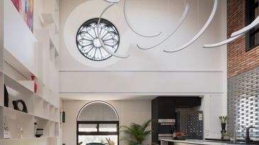 當空間邂逅雕花設計時，思古幽情之感也將油然而生