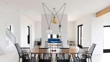 打開餐吊燈，不是只有吃飯而已…