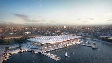 懸浮屋頂下的雪梨魚市場