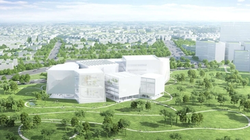 台中綠美圖　城市森林中的「雙館共構」