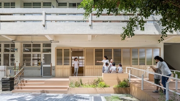 打破傳統教室的封閉！以木質結合多元化設計打造普特共融的學習場域