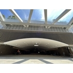 國父紀念館連通大巨蛋地下通廊-弧型鋁包板＆鋁格柵