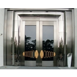 5米高超重型90度自動門