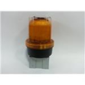 太陽能警示燈／八角燈座型／黃色 , 豪精密工業有限公司