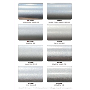 國麗實業-高質感金屬粉末塗料色卡 KwoLin High Performance Metallic Powder Coating Color Chart , 國麗實業股份有限公司
