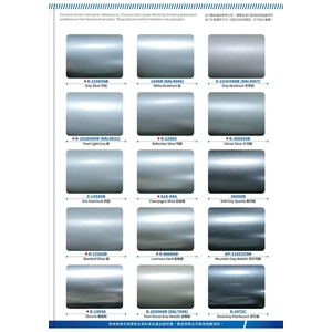 國麗實業-金屬粉末塗料色卡-KwoLin Metallic Powder Coating Color Chart-3 , 國麗實業股份有限公司
