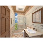 浴室復古磚搭配