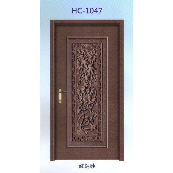 鍍鋅中肚浮雕板門HC-1047-大亞金屬工程有限公司