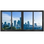 四拉無開天薄型室內靜音窗