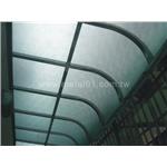 後院不鏽鋼採光罩+防盜窗