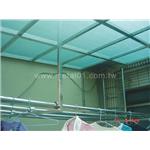 不鏽鋼採光罩+曬衣架