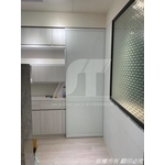 鋁合金邊框玻璃推拉門 黑色框 白色框 香檳金 拉絲金 玫瑰金 銀色 奶茶色