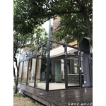 戶外玻璃 白膜玻璃 隔間玻璃 玻璃門 無...