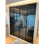 鋁框懸吊拉門 同步鋁框拉門 緩衝拉門 防...