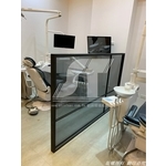 牙醫鐵框玻璃固定隔間工程