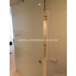 玻璃隔間  滑門  膠合玻璃  白膜玻璃...