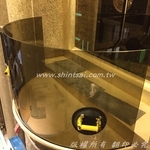 彎曲玻璃 大廳玻璃 戶外玻璃 圍牆玻璃