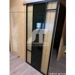 鋁框玻璃拉門 懸吊玻璃門 鋁框橫拉門 滑...