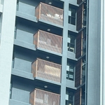 高雄中正路建案格柵欄杆