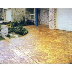 立體壓花地坪 , 全成園藝材料行