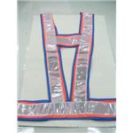 無網反光背心03(橘底藍邊白條)-十大行有限公司