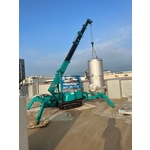 蜘蛛式吊車吊掛作業 , 宏欣起重有限公司