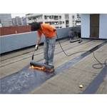 屋頂熱熔式防水毯防水工程