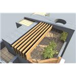 住宅平台透視 , 陳孟男建築師事務所