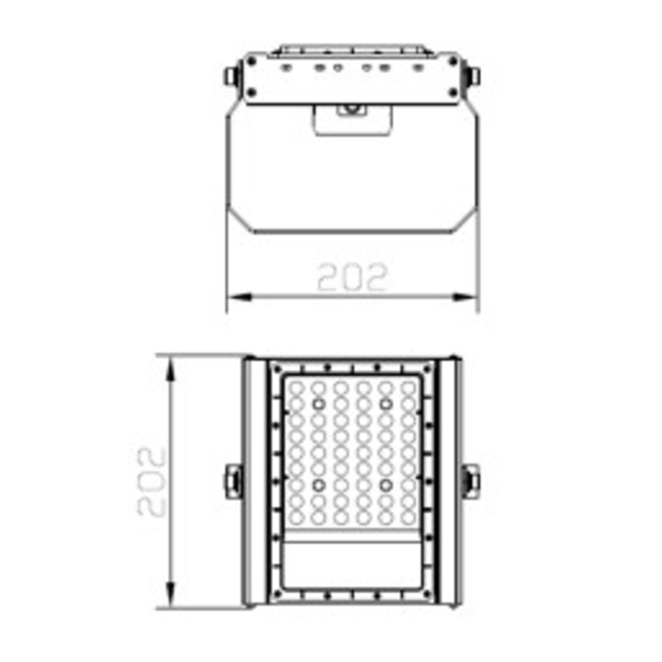 LED投光天井兩用燈－MH路燈－50瓦-興台光科技有限公司