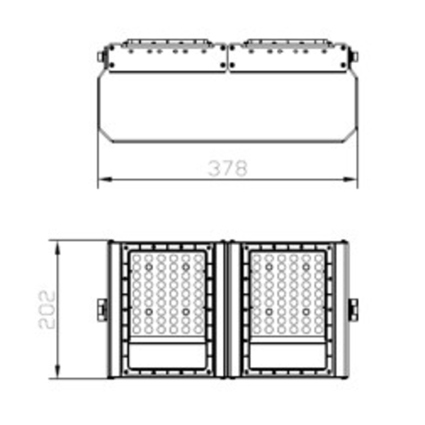 LED投光天井兩用燈－MH路燈－150瓦-興台光科技有限公司