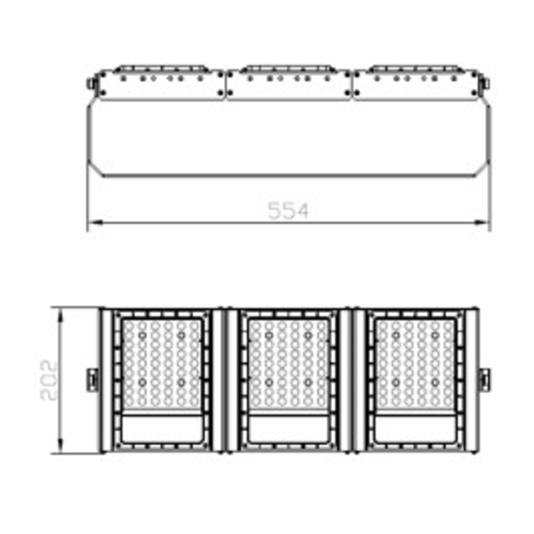 LED投光天井兩用燈－MH路燈－200瓦-興台光科技有限公司
