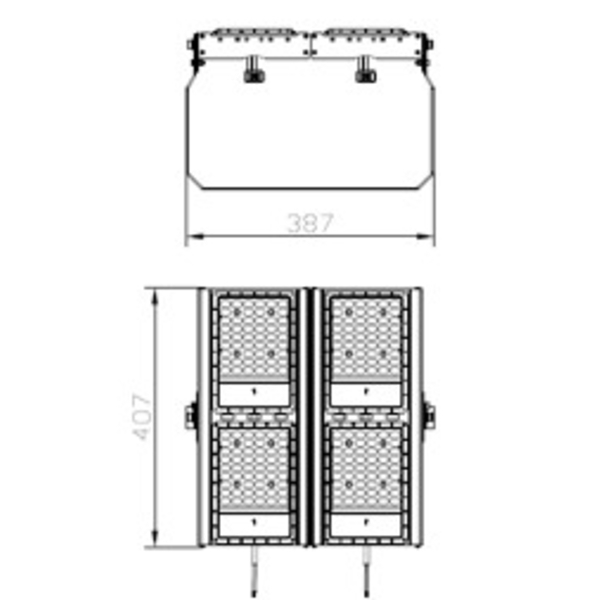 LED投光天井兩用燈－MH路燈－300瓦-興台光科技有限公司
