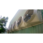 廠房壁掛式大型喇叭扇實裝