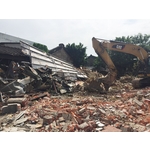 台中市建國市場拆除工程