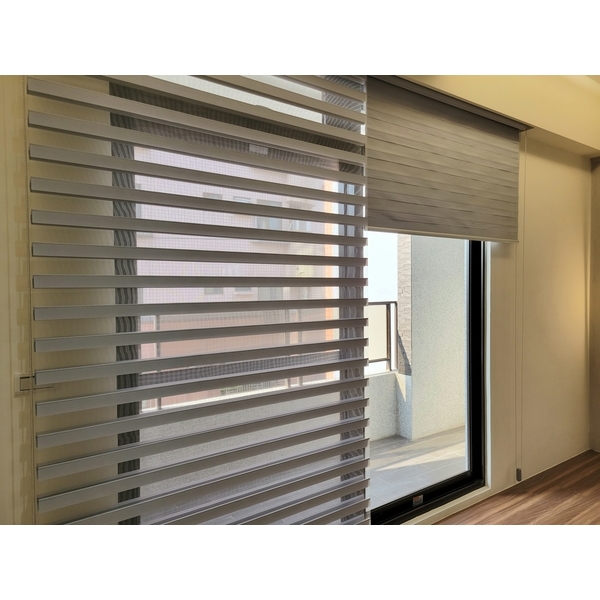 柔紗捲簾效果分享