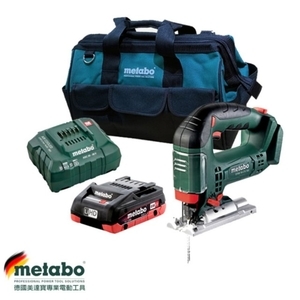 【metabo 美達寶】 18V鋰電線鋸機 STAB 18 LTX 100 4.0HD單電版(優惠套裝組合) , 台灣華嶠貿易股份有限公司