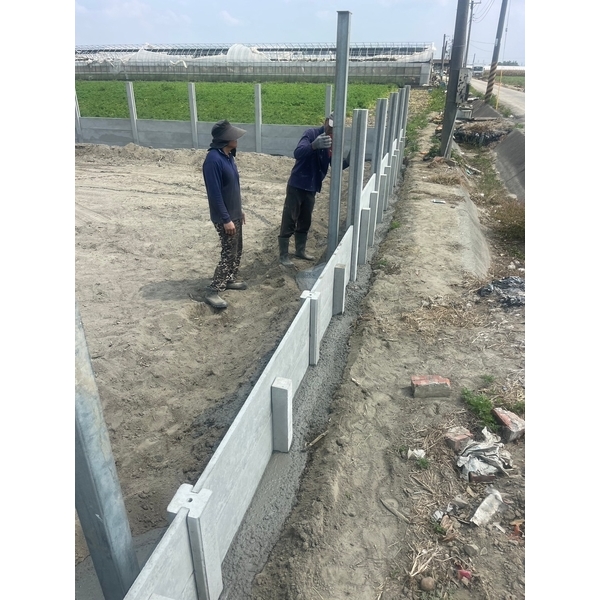 水泥牆圍籬施工-合發水泥加工所