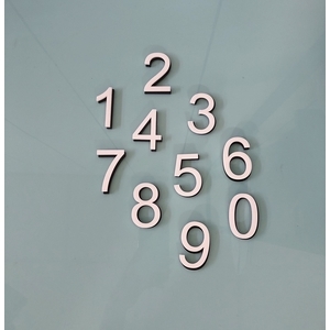 CI-0072 壓克力數字 , 棨專工業有限公司