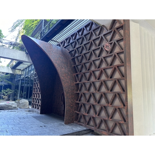 銹色烤漆加工-崧原機械股份有限公司