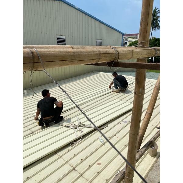 外牆鐵皮包板(外牆鐵衣)-弓長工程行