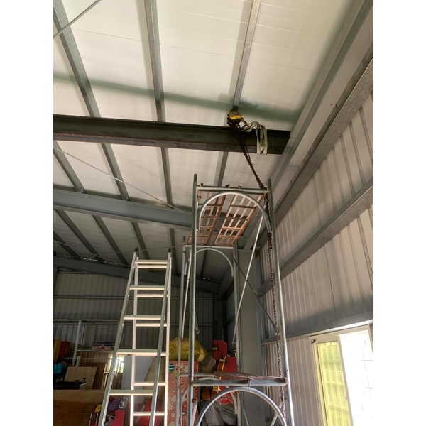 簡易天車軌道安裝-弓長工程行