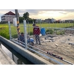 鐵網圍籬及手推拉門