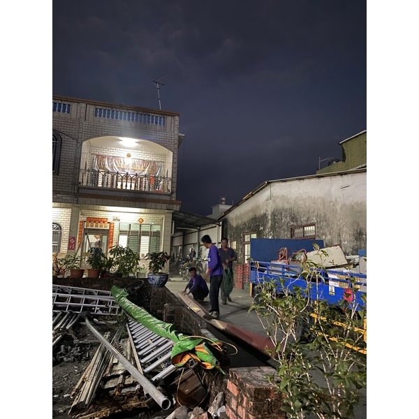 半圓遮雨棚更換-弓長工程行