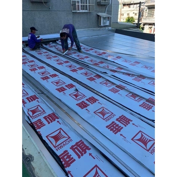 屋頂換塑鋁板工程-弓長工程行