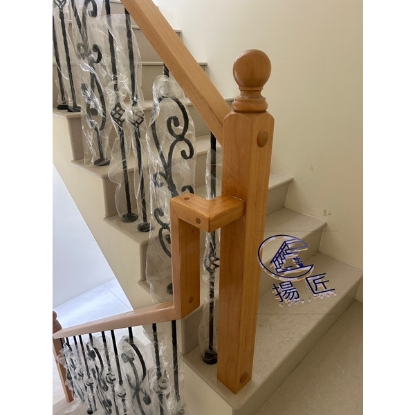 造型花藝術鍛鐵扶手