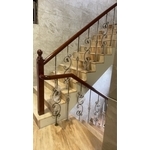 花梨木藝術鍛鐵扶手 , 揚匠扶手地板