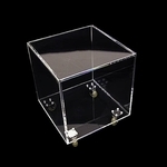(附輪) 壓克力收納箱-冠珈企業有限公司