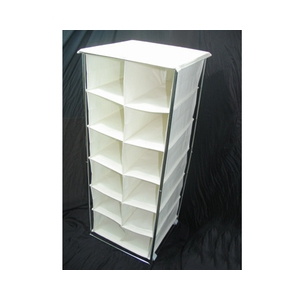 12格帆佈置物架／置物／收納／衣櫥 , 晨允企業有限公司