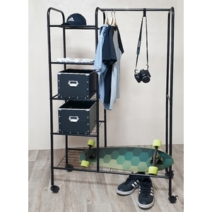 伸縮式多功能收納衣架 , 承峰金屬實業有限公司